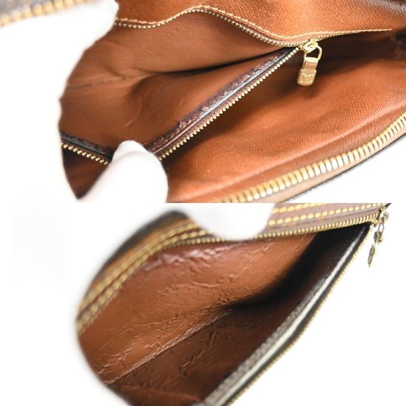 LOUIS VUITTON Marly Dragonne GM Clutch Hand Bag Monogram Brown M51825 09FA400 - Picture 8 of 15